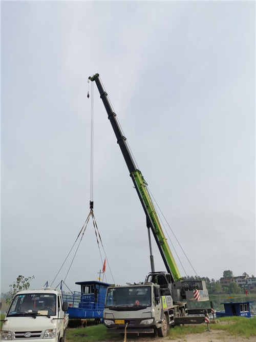 广东桥梁建设吊装案例